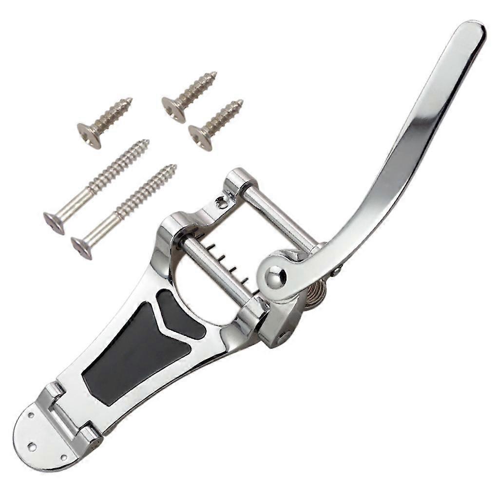 Electric Guitar Vibrato Tremolo Bridge Tailpiece Big Rocking Rod Pulling String