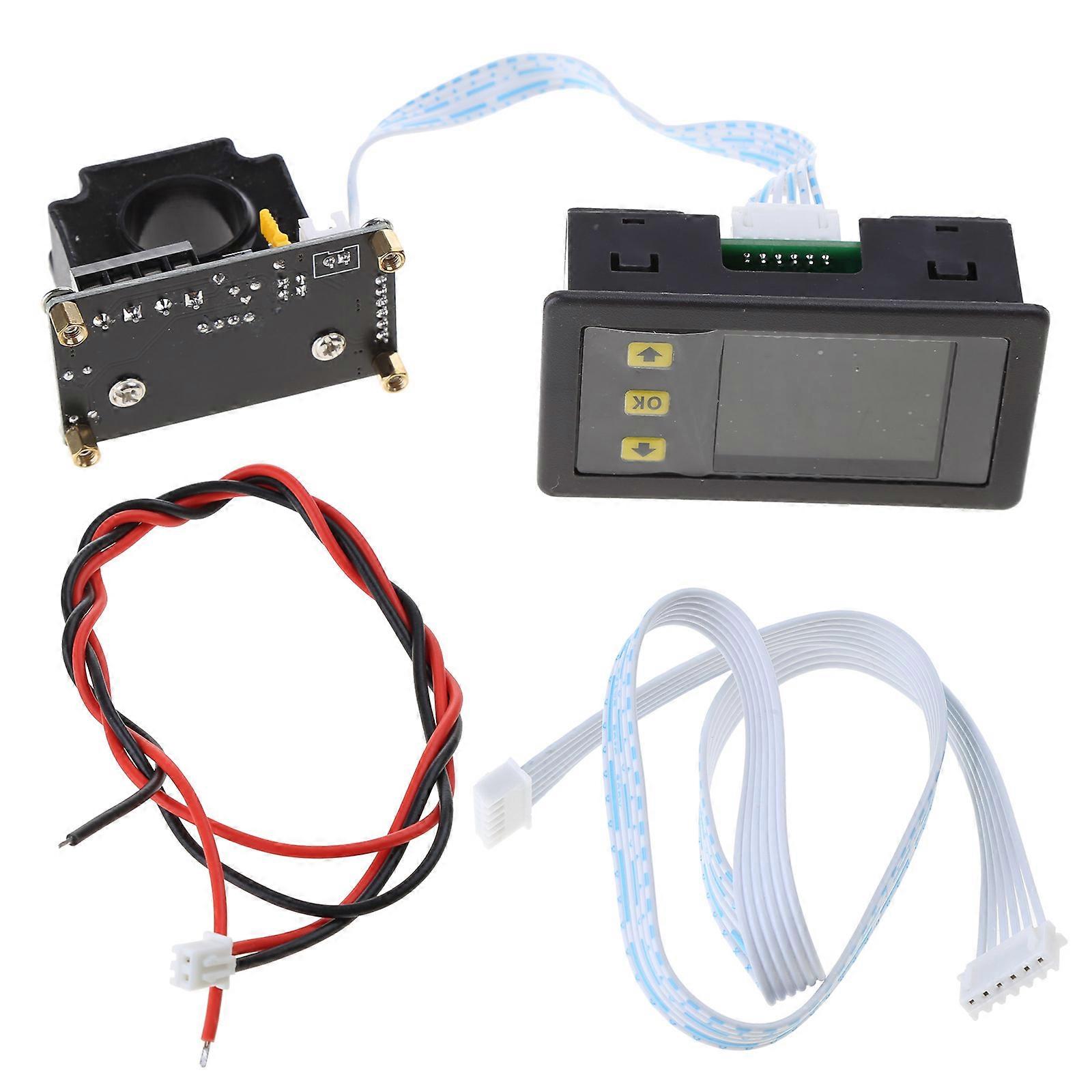 Voltmeter Ammeter Current Amp Power Watt Capacity Time Meter Battery Tester Monitor with LCD Screen Hall Sensor 0-100A  Black Other