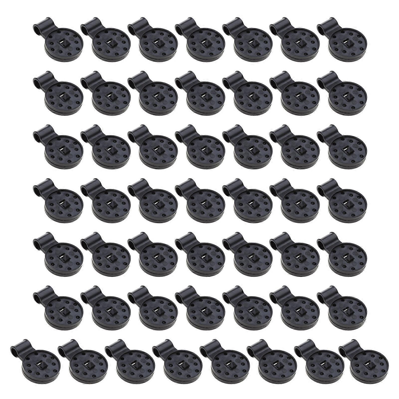 20-50pcs Sunshade Net Clip Garden Tool Greenhouse Shade Cloth Fix Clamp Plastic Grommet Fence Netting Installation Hook