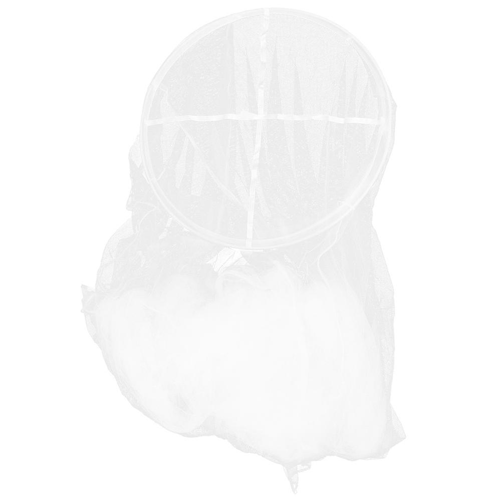 White Bed net Made of Polyester for Insect Protection and Safe Use 70100 Characters