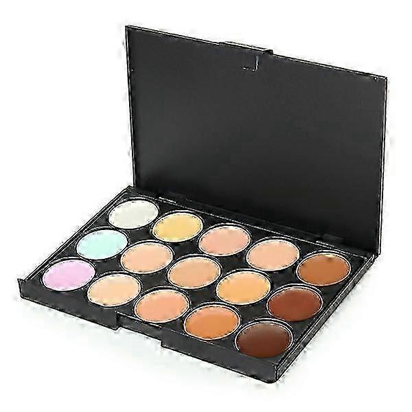 15 Colors Makeup Facial Concealer Palette Cosmetic Foundation Cream Contour Highlight Palette
