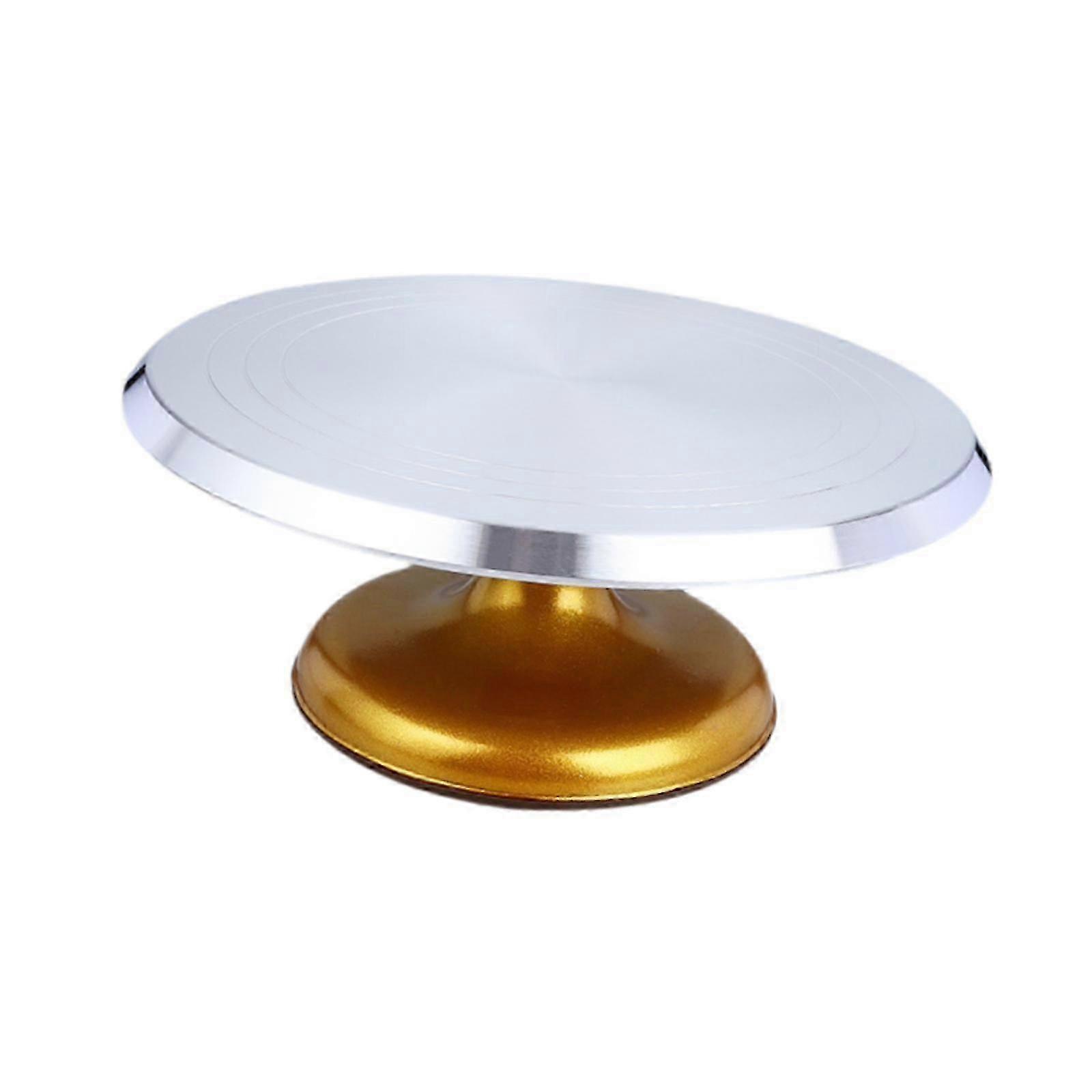 Multifunctional 12 Inch Aluminum Alloy Cake Turntable