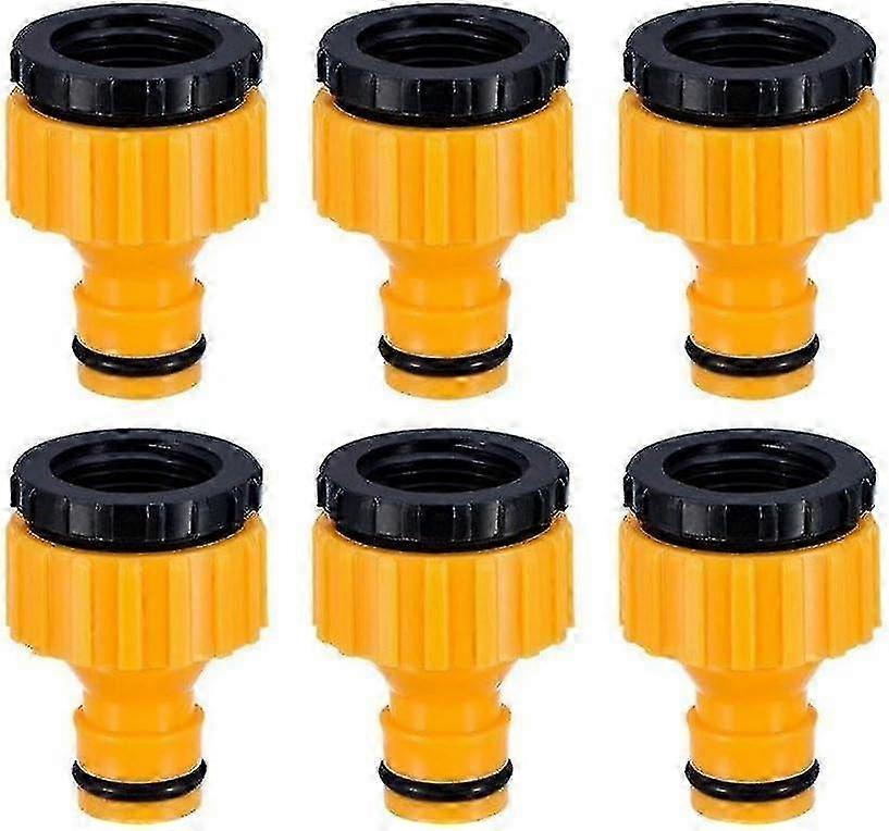 3/4" & 1/2" BSP 2in1 Hose Faucet Threaded Tap Connector Adapter