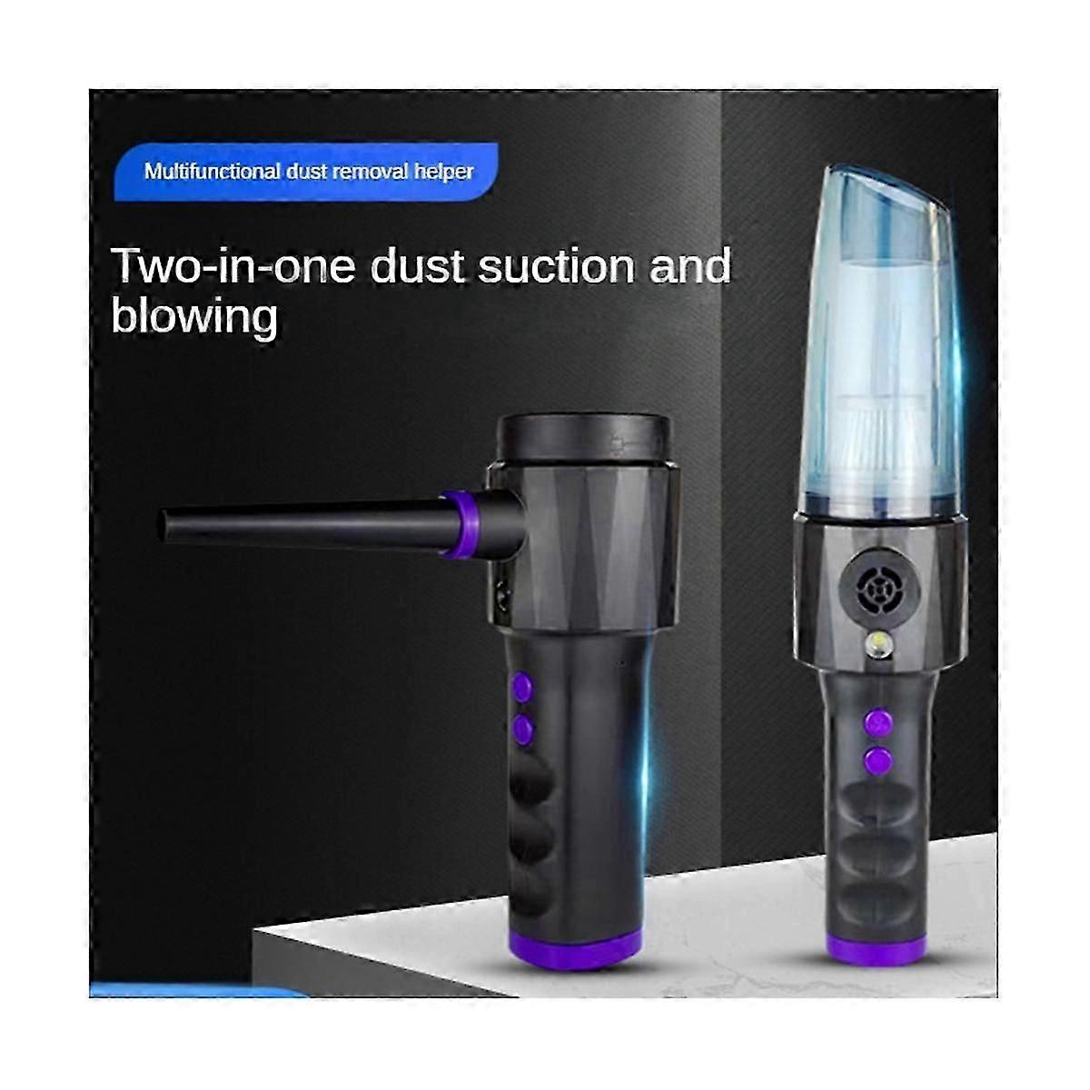 2 in 1 Portable Car Vacuum Cleaner Handheld Dust Catcher Home Car Multifunctional Computer Keyboard