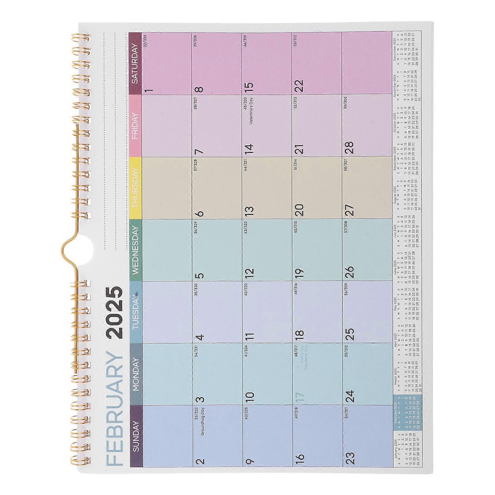 Stylish Hanging Calendar, Enhancing Office Walls with Practical Features