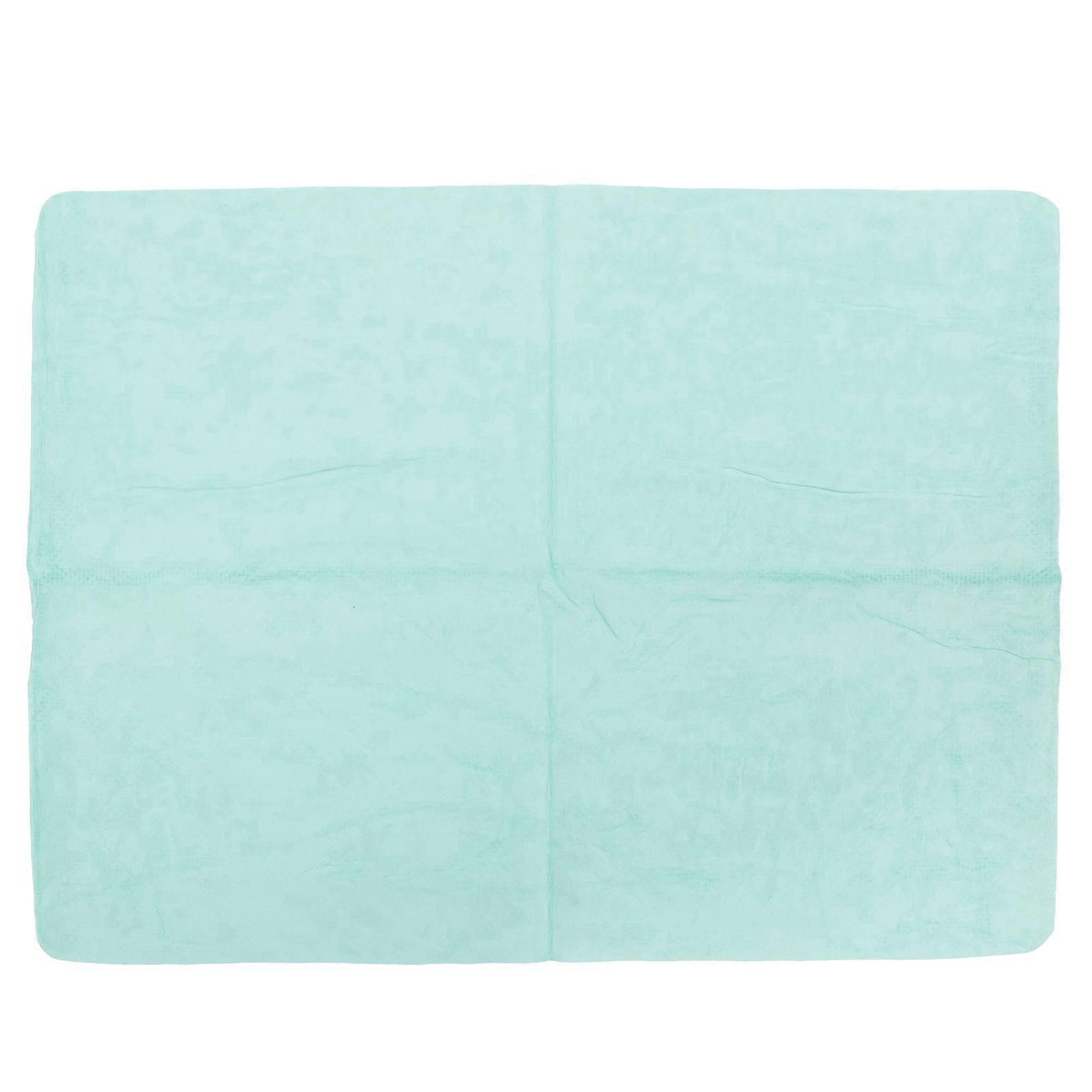 Green Highly Absorbent Car Cleaning Towel Portable Vehicle Wiping Cloth for Scratch Free Washing Drying and Detailing