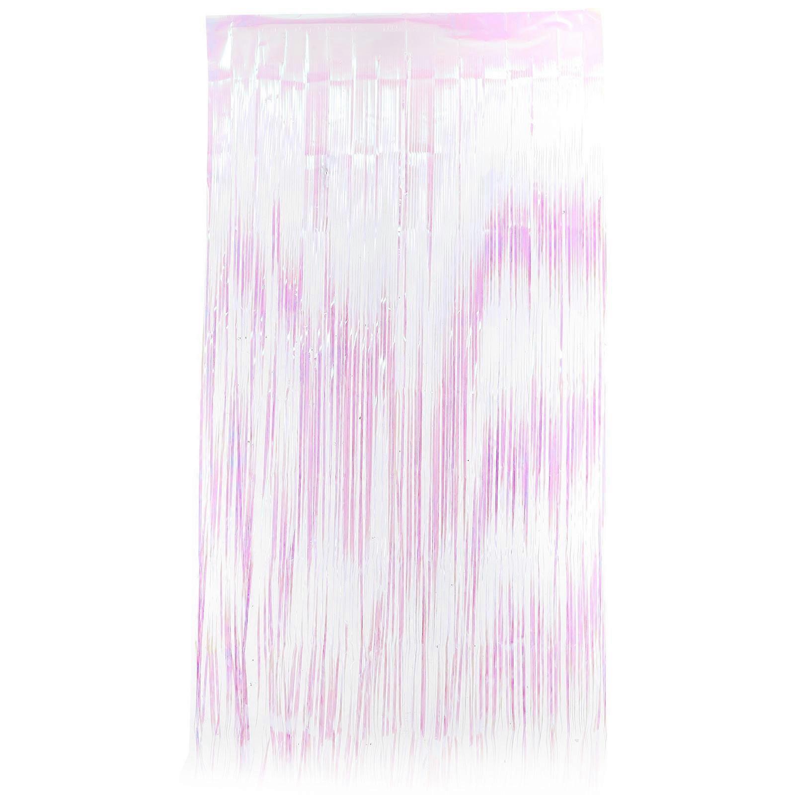Soft Pastel Party Decorations – Streamer Curtains Backdrop Fringe Garland for Birthdays and Celebrations
