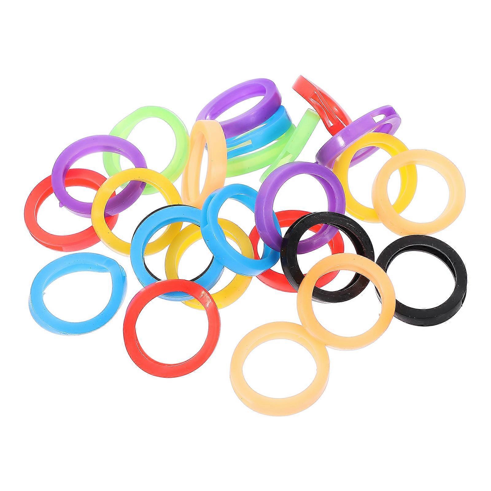 Silicone Key Keys from Scratches for Home Key Mixed Color 25Pcs