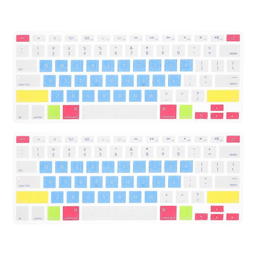 Ultrathin Keyboard Cover for A2178 A1466 A1369 13.3 Inch Laptop Silicone 2Pcs
