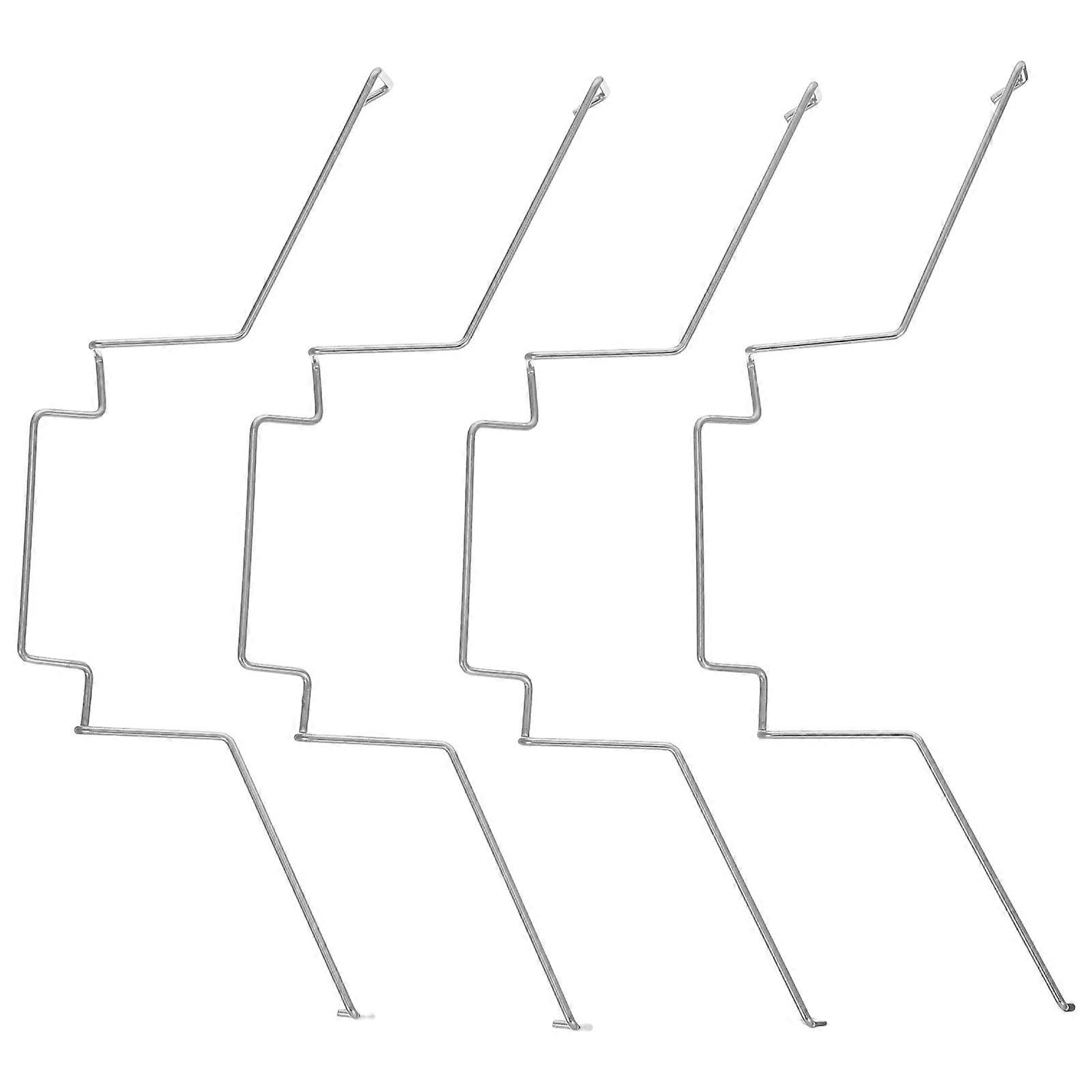 Gpu Support Bracket Fan Radiator Fan Hook Computer Cpu Cooler Spring Steel Wire Fan Attachment 4Pcs