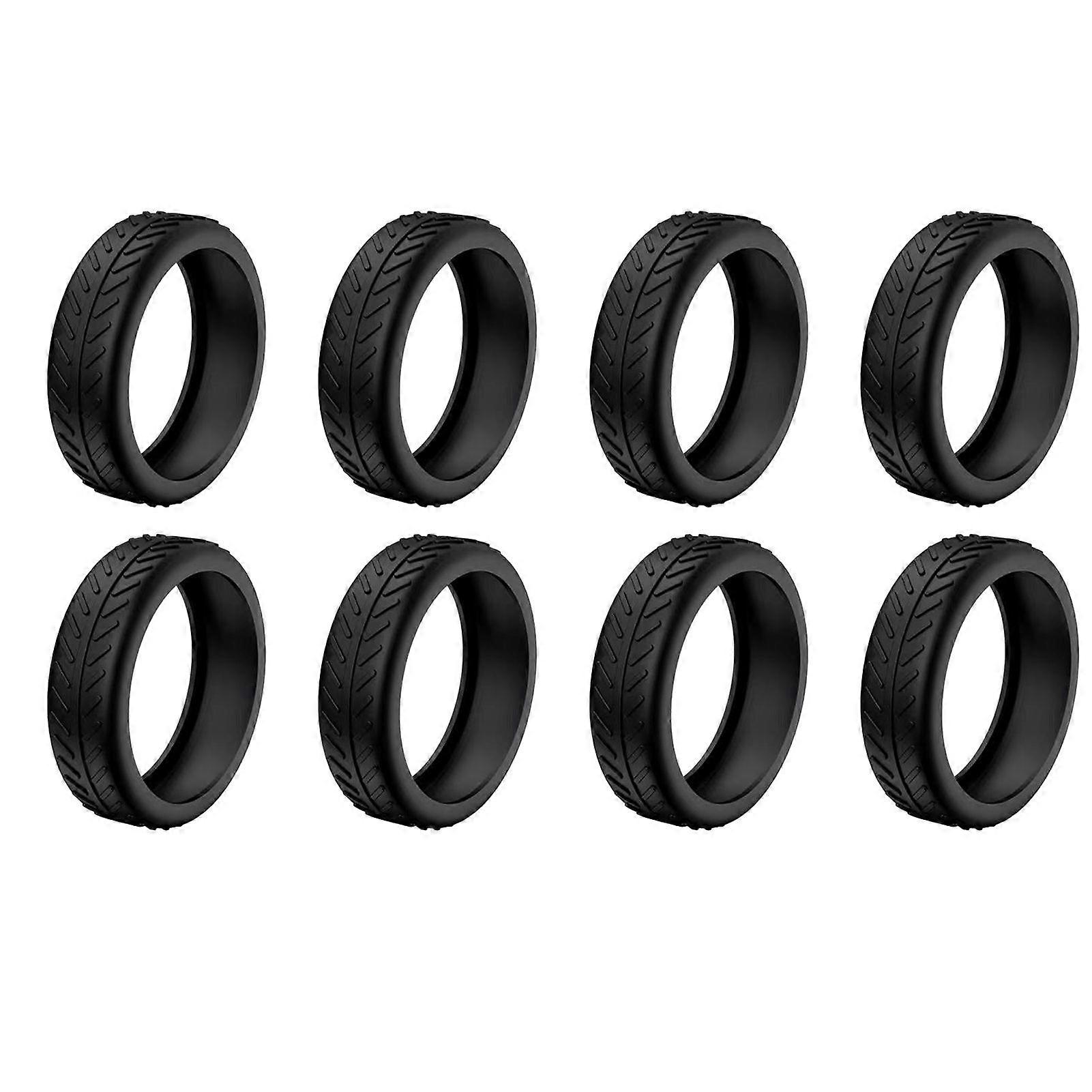 1/4/8pcs Gepäckkoffer Räderabdeckung dämpft Geräuschreduzierung Radabdeckung für die meisten 8-Spinner-Räder Gepäck