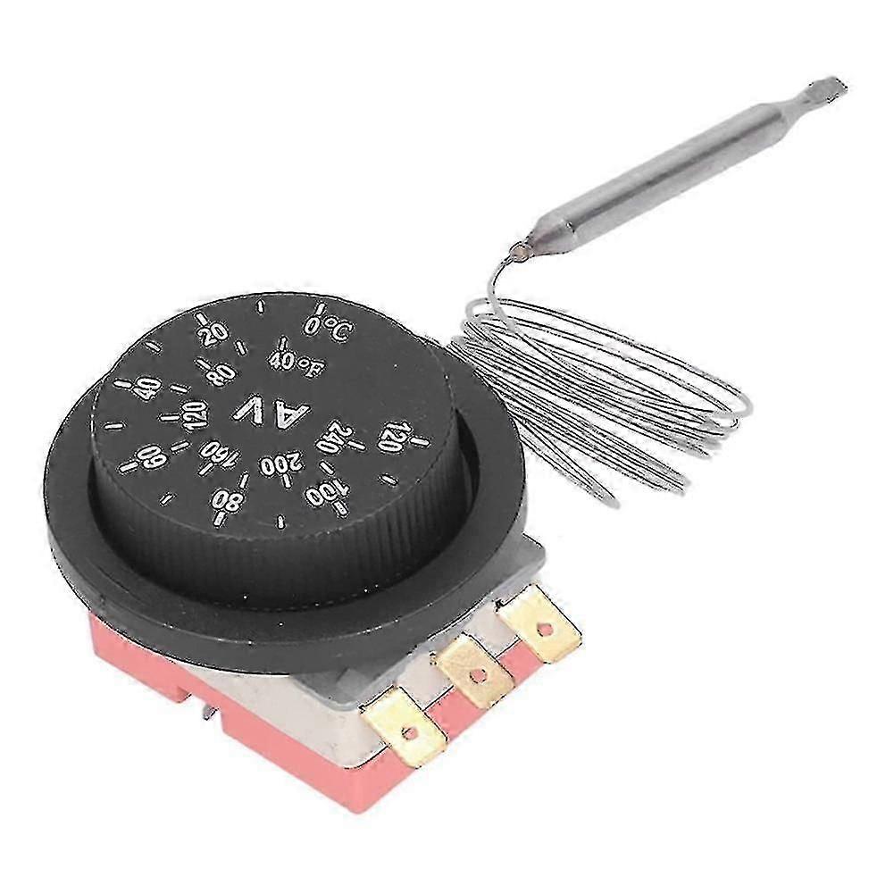 Adjustable Electric Radiator Cooling Fan Thermostat Controller Switch switch 3 Pins Design Temperat