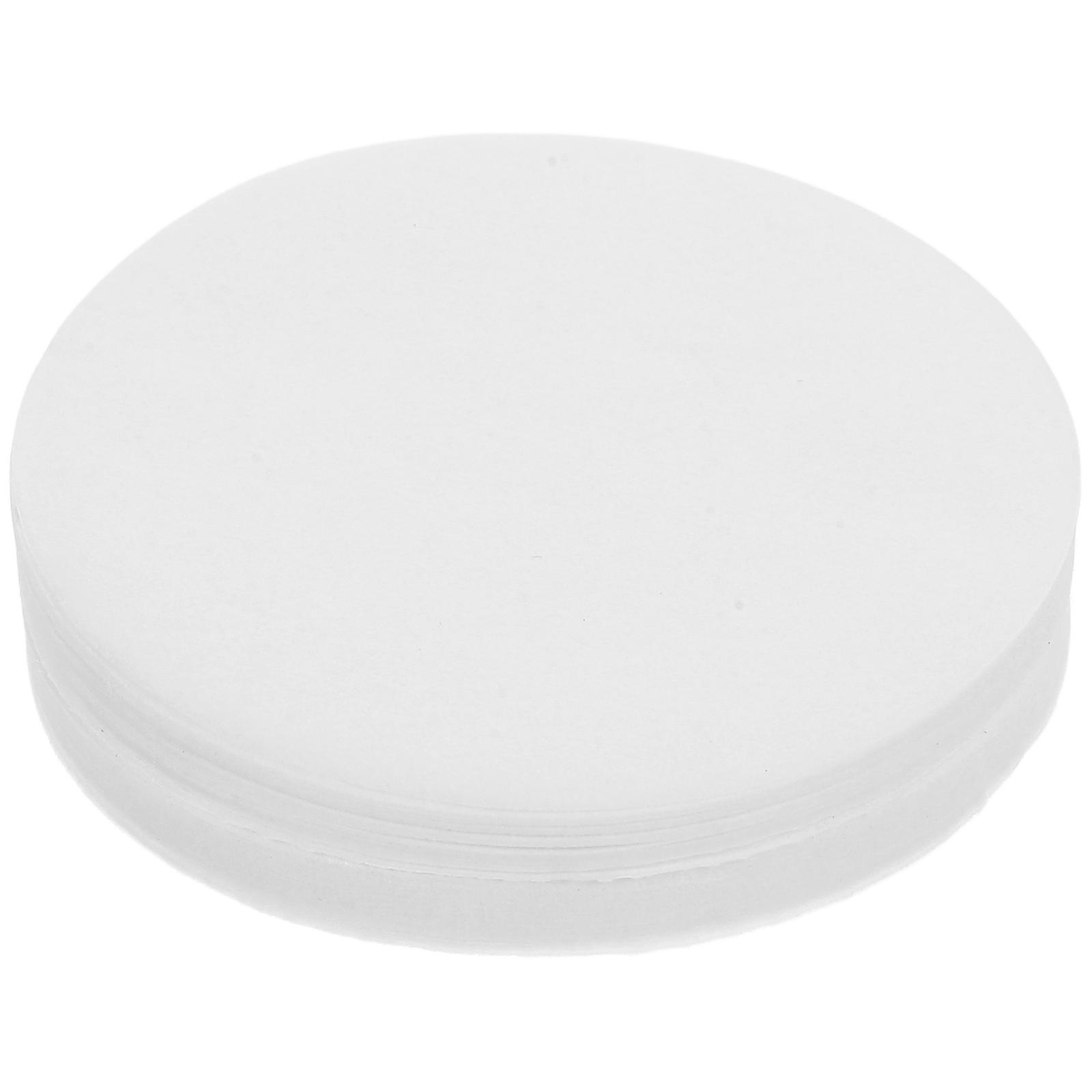 Enhanced Extraction Round Coffee Paper Filters For Espresso Machines Portable Coffee Brewing White 5.80X5.80X0.10CM 100Pcs