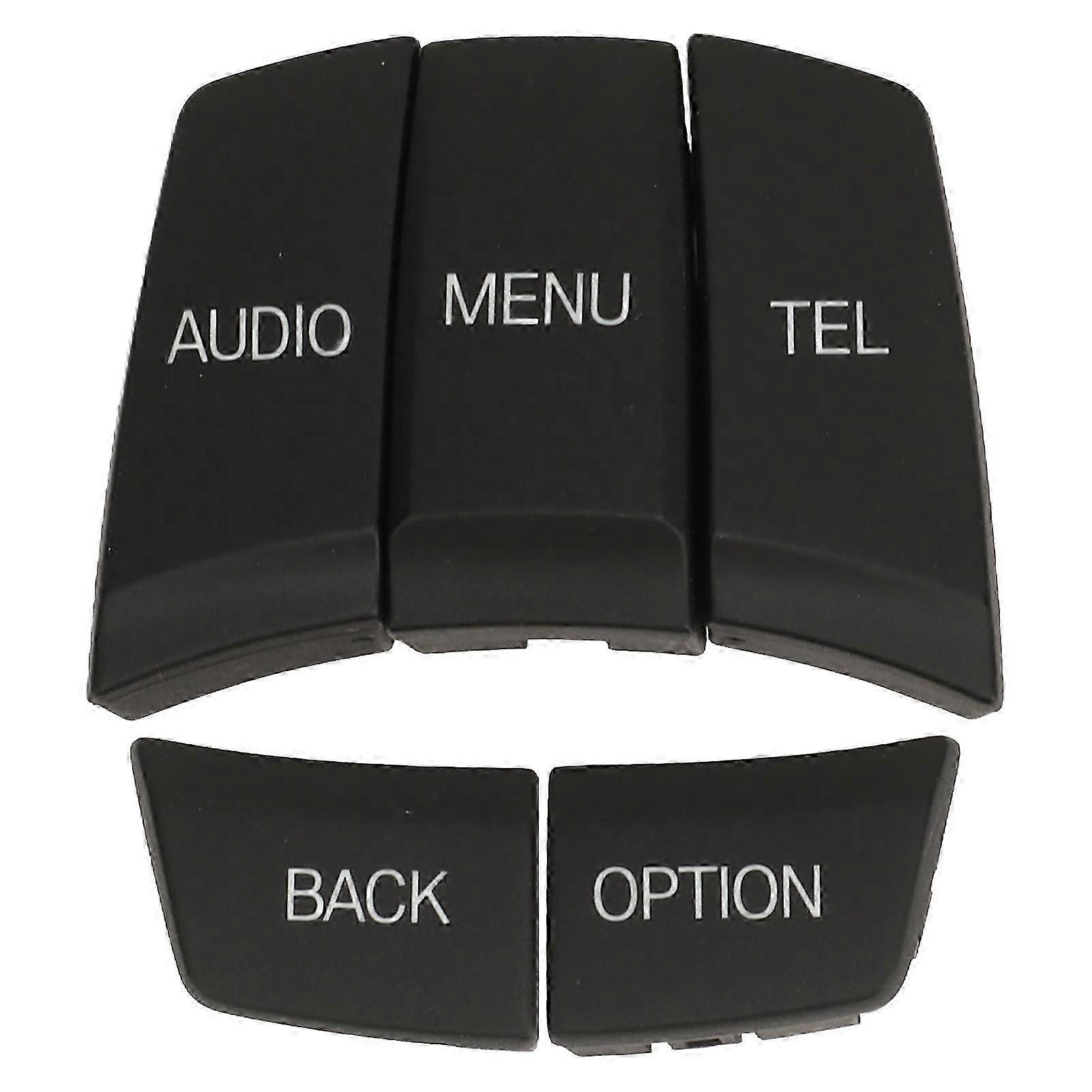 5PCS Car Central Control Multimedia Control Buttons Exquisite Surface Fit for F20 F21 F22 F23 TEL Type