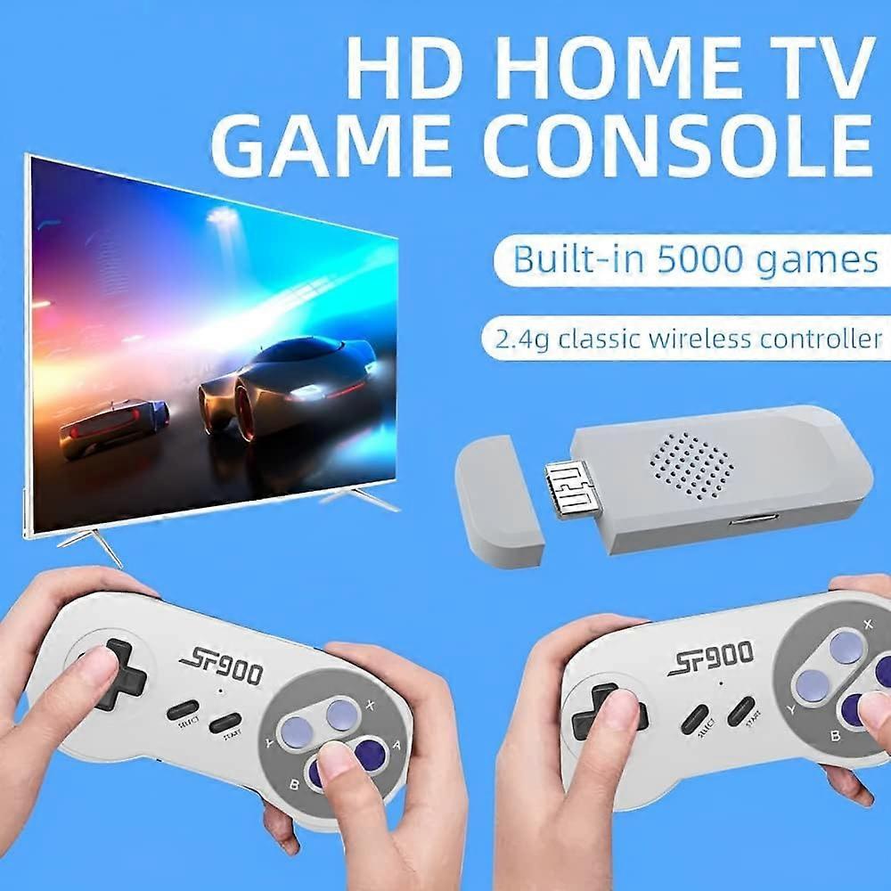 2pcs Wireless USB SNES Controller, kiwitatá 2.4GHz wiederaufladbares Classic SNES USB PC Gamepad für Windows PC MAC & RetroPie