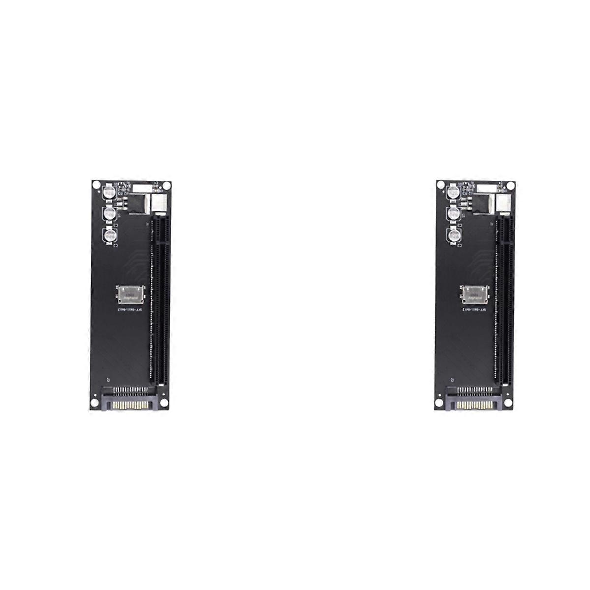 PCIe to SFF-8611 Adapter, 16X 4X Adapter for Mainboard Graphics