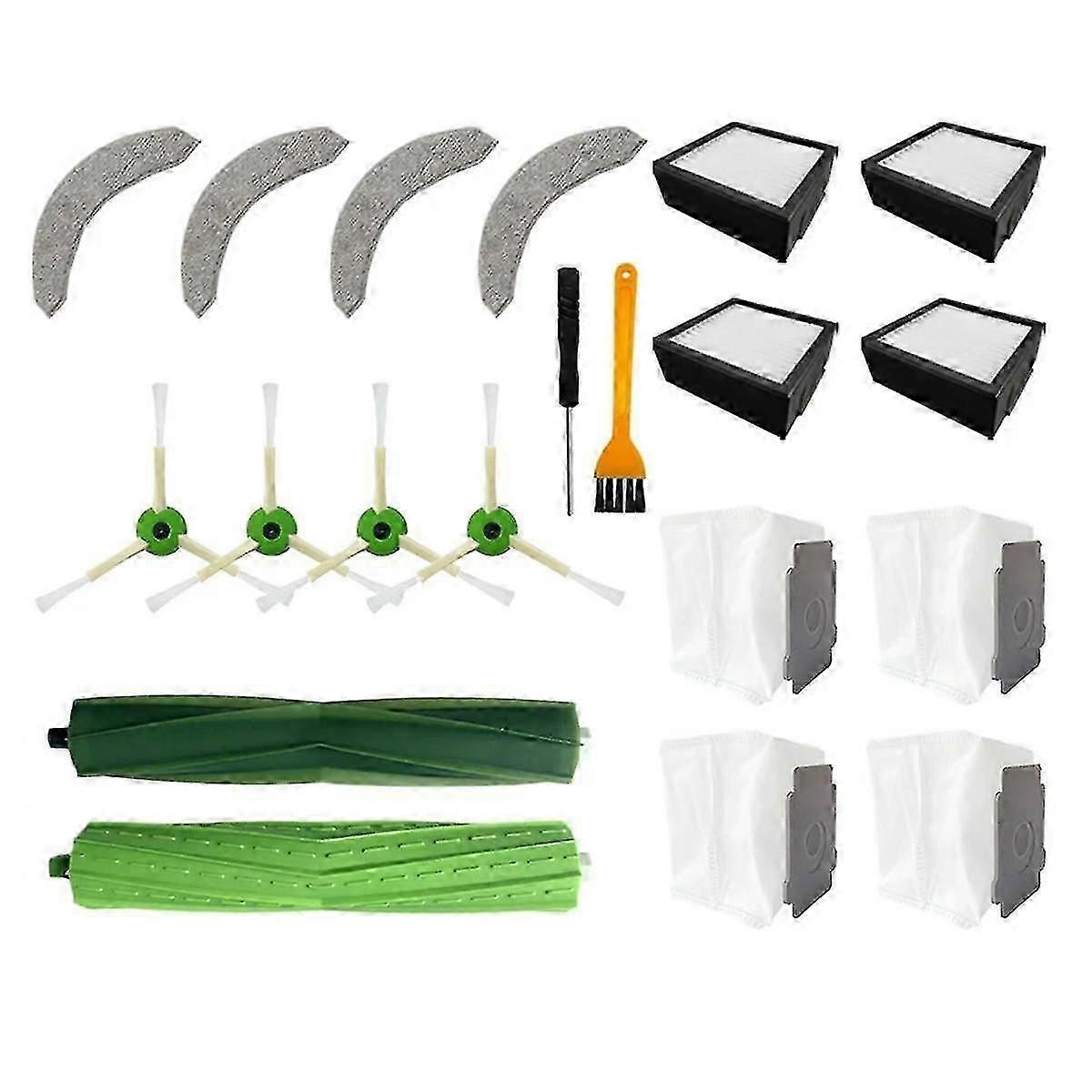 Accessories For Combo J9+ Robot Vacuums Roller Hepa Filter Mop Cloths Rag Dust Bag Spare Part-M