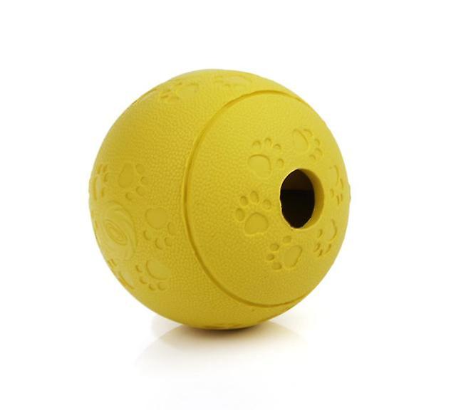 Pet Dog Snack Feeding Toy Food Soft Food Leaking Ball Food Leakage Food Control Interactive Dispensing Rubber Ball Chew Toys