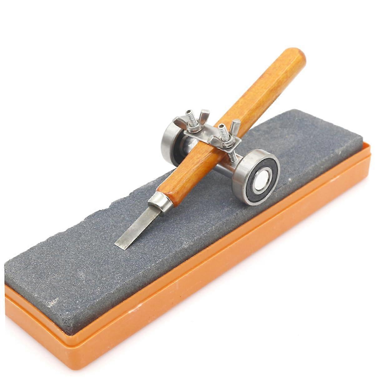 Woodworking Sharpening Rod Professional Fixed Angle Sharpening Tool for Precision Blade and Screwdriver Sharpening