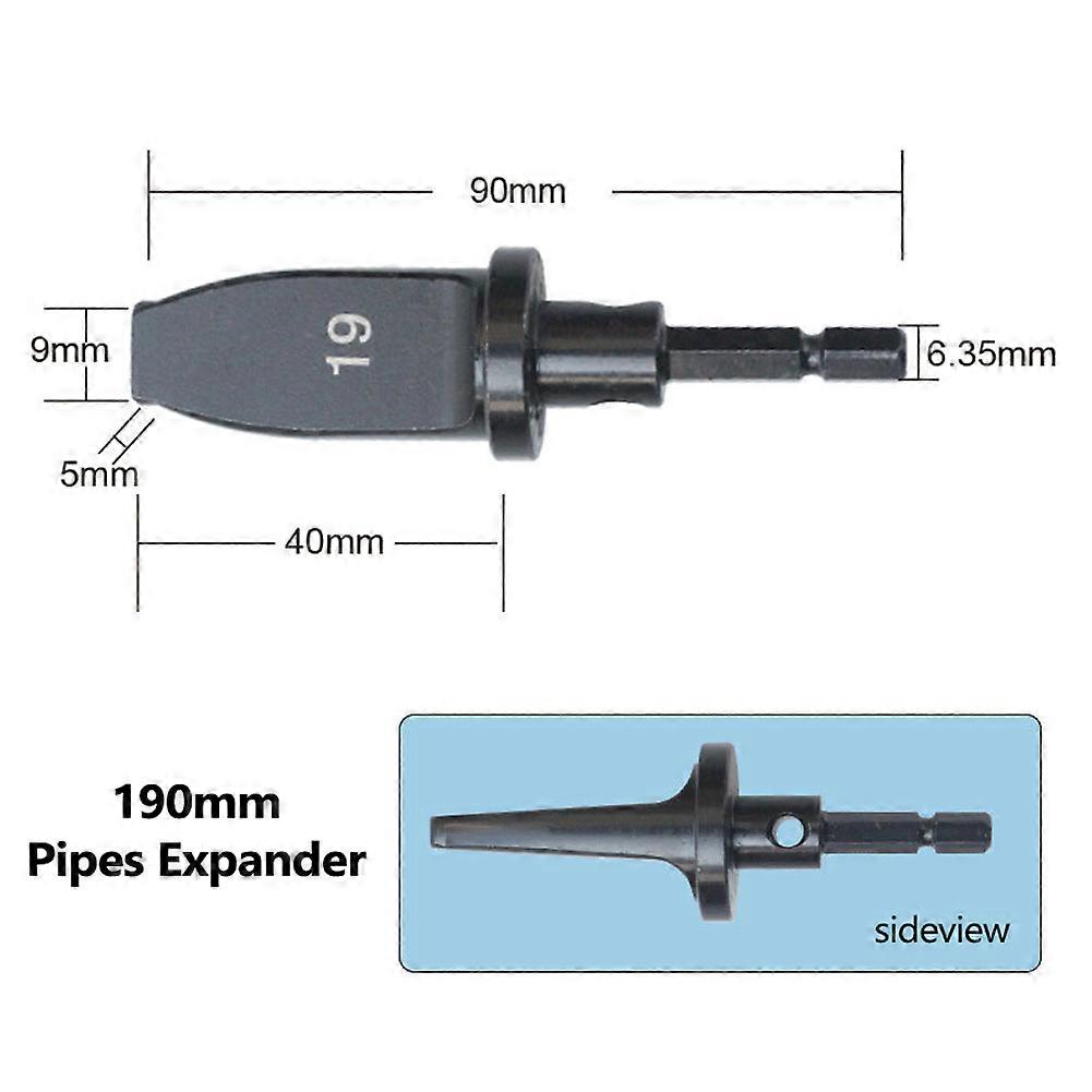 5PCS Tube Pipes Expander Utility Tool Swaging Tools Air Conditioner Copper Pipes Expand 10mm 12mm 16mm 19mm 22mm Utility Tool Set