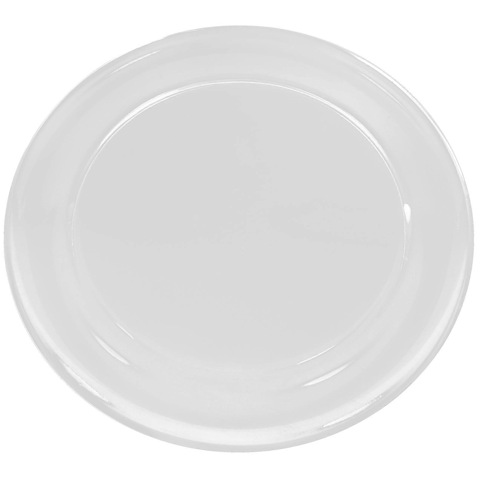 Decorative Plate Stand Glass Candle Tray Aromatherapy Cafe Use 10.30X10.30X0.80CM 1 Piece