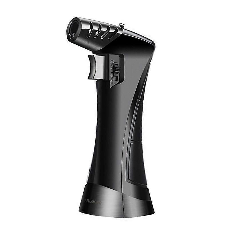 Cigar Desktop Lighter Windproof Direct Flush Open Fire Dual-Purpose Outdoor Barbecue Baking Tool