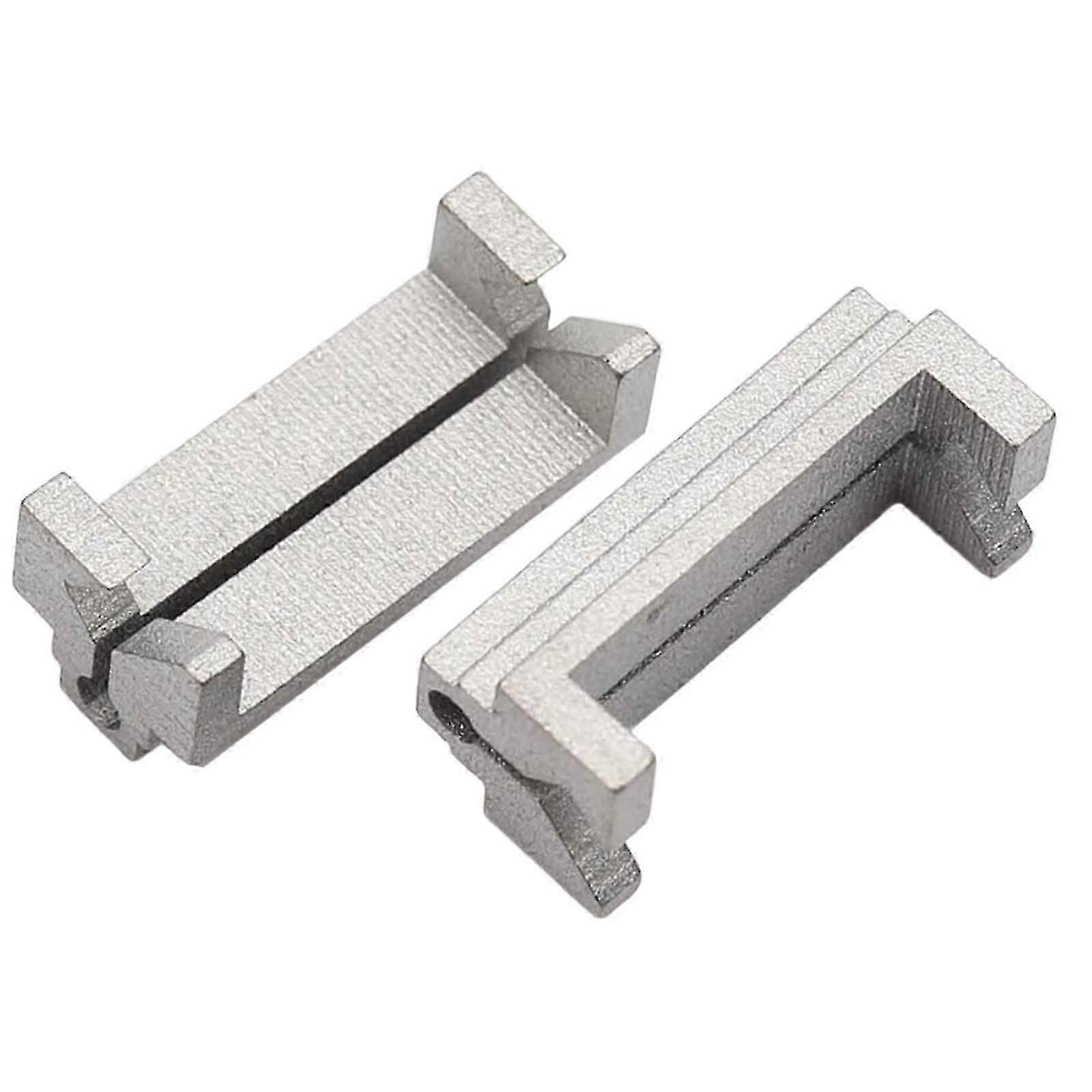 2 Pieces Duplicating Fixture Clamp Keys Machine Fixture Parts for Automobiles