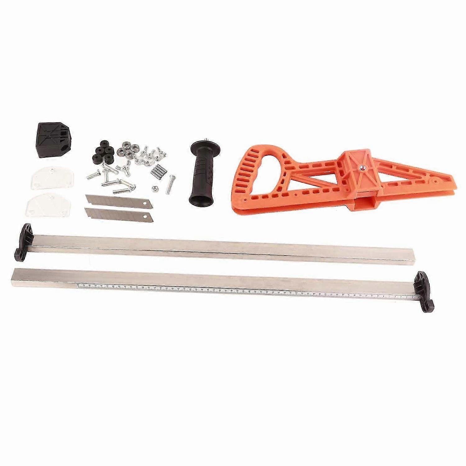 Stainless Steel Manual Gypsum Board Cutter Hand Push Drywall Cutting Tool