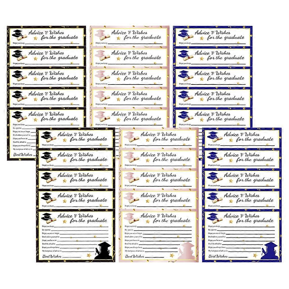 Elegant Graduation Graduation Greeting Graduation Party Game Graduates present 30Set