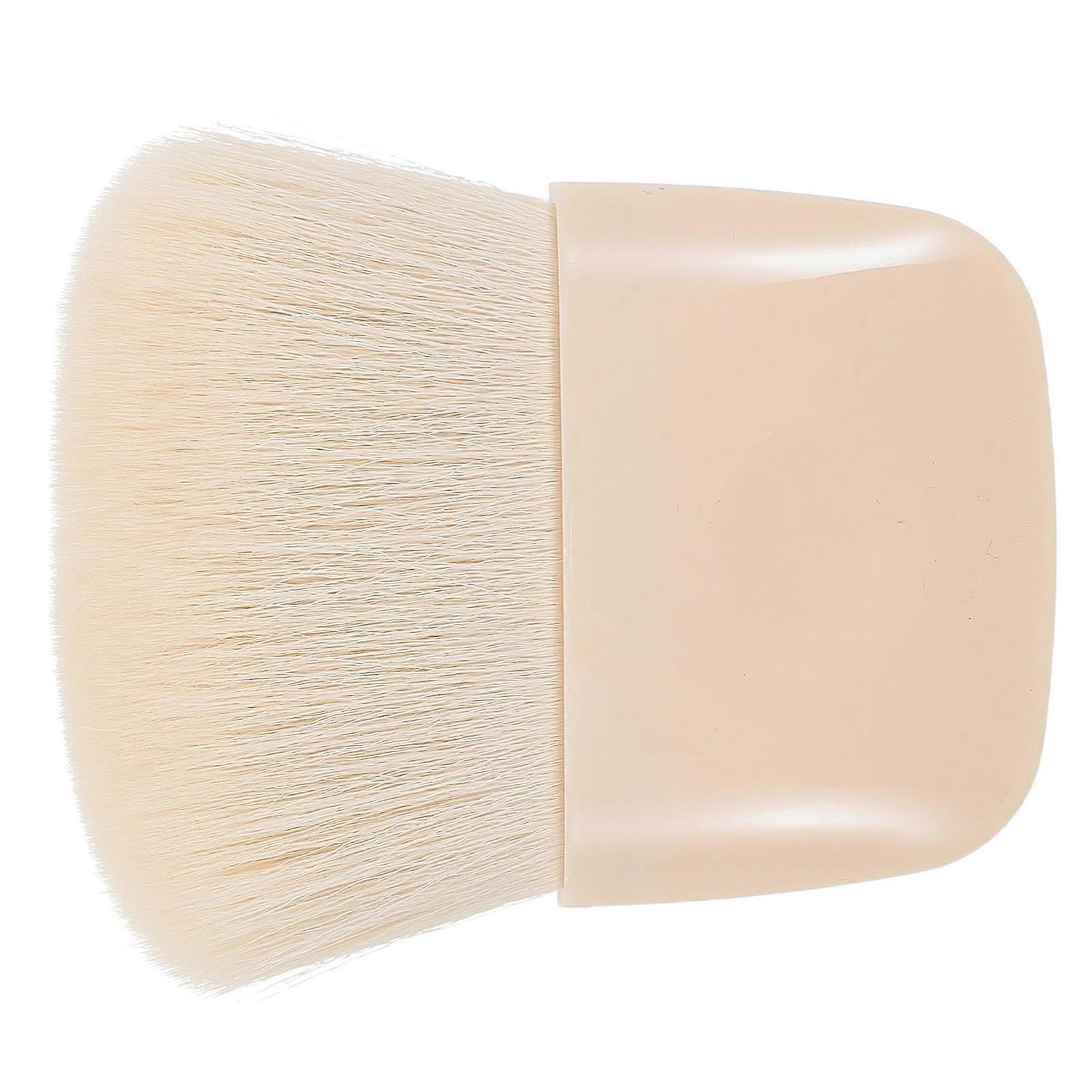 Portable Mini Makeup Brush Set – Flat Top Blush & Foundation Tool for Sensitive Skin, Compact Design for Travel & Touch Ups, Accessory for Women