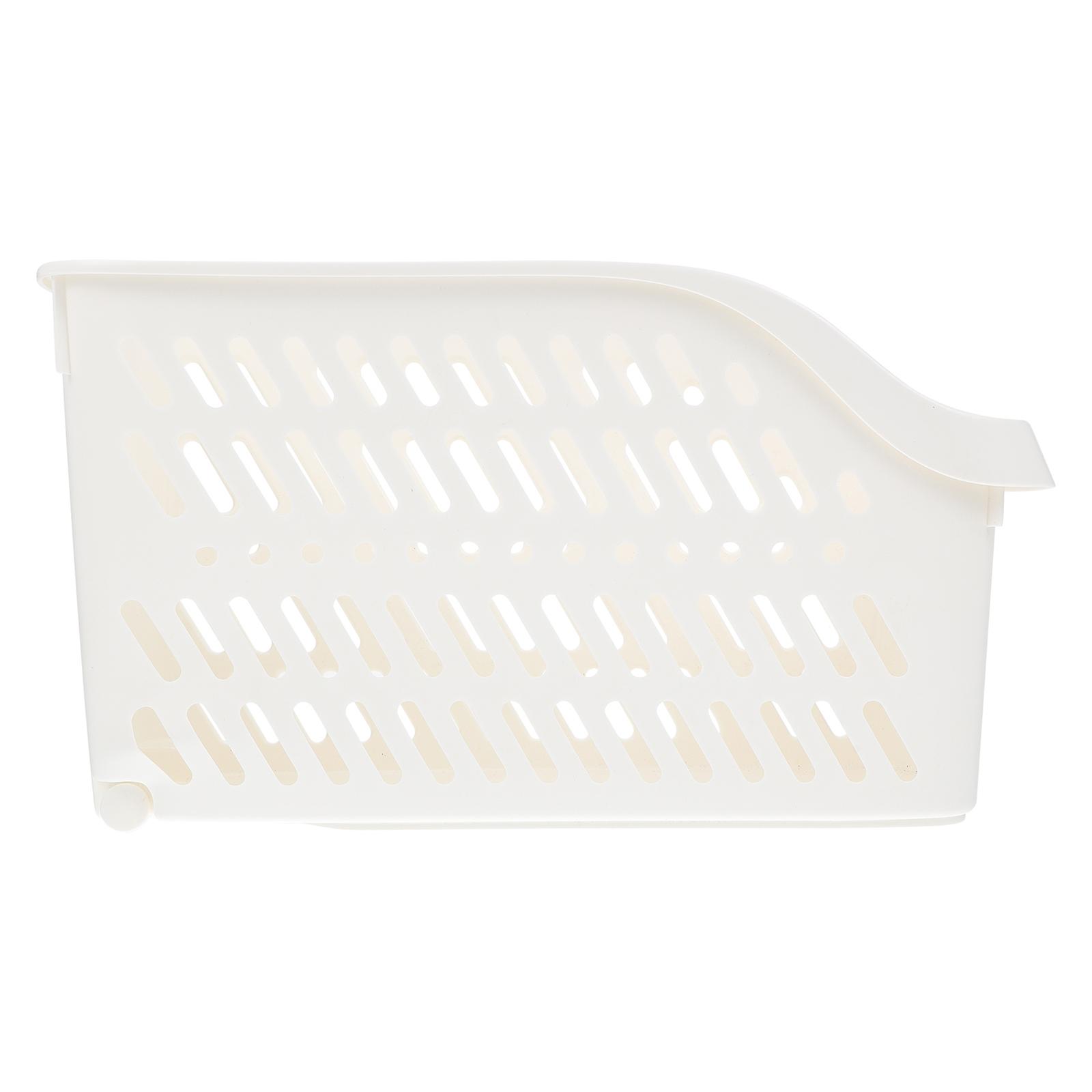 Mini Storage Boxes Plastic Sundries Container For Home Organization Keeping Jewelry Safe 1Pc White