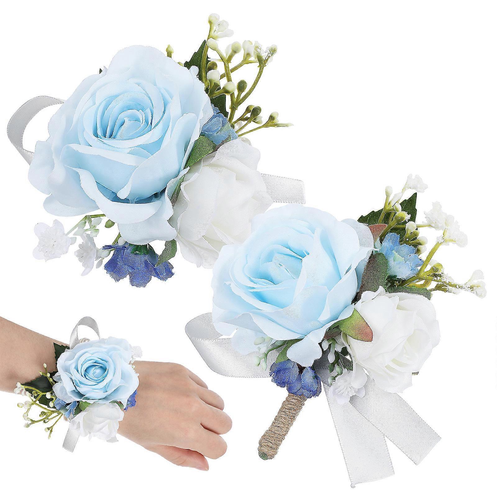 Corsages Of Artificial Flowers For Homecoming Elegant Look 1Set