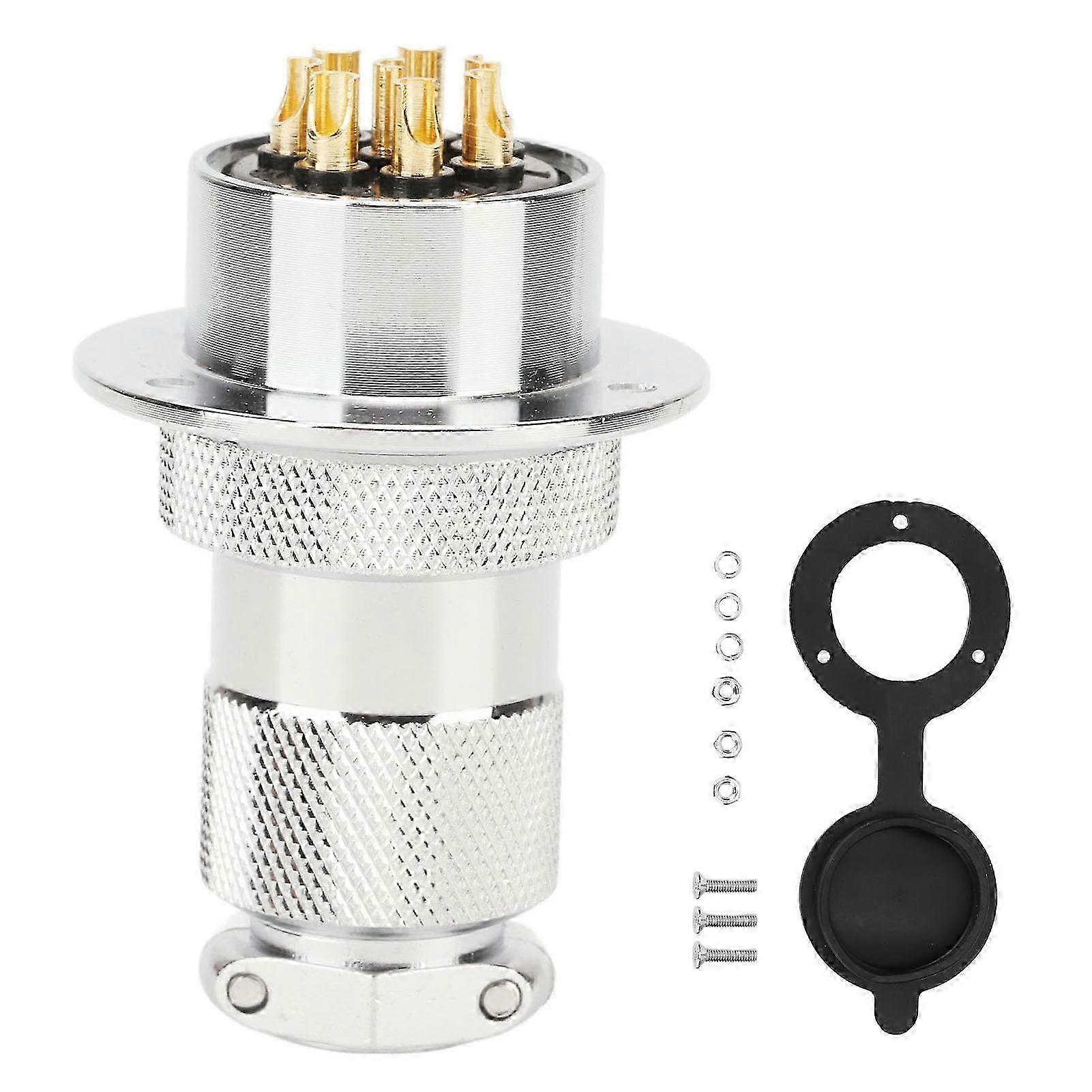 Compact Aviation Plug Socket with Stable Performance for AC DC 250V 8 Pin