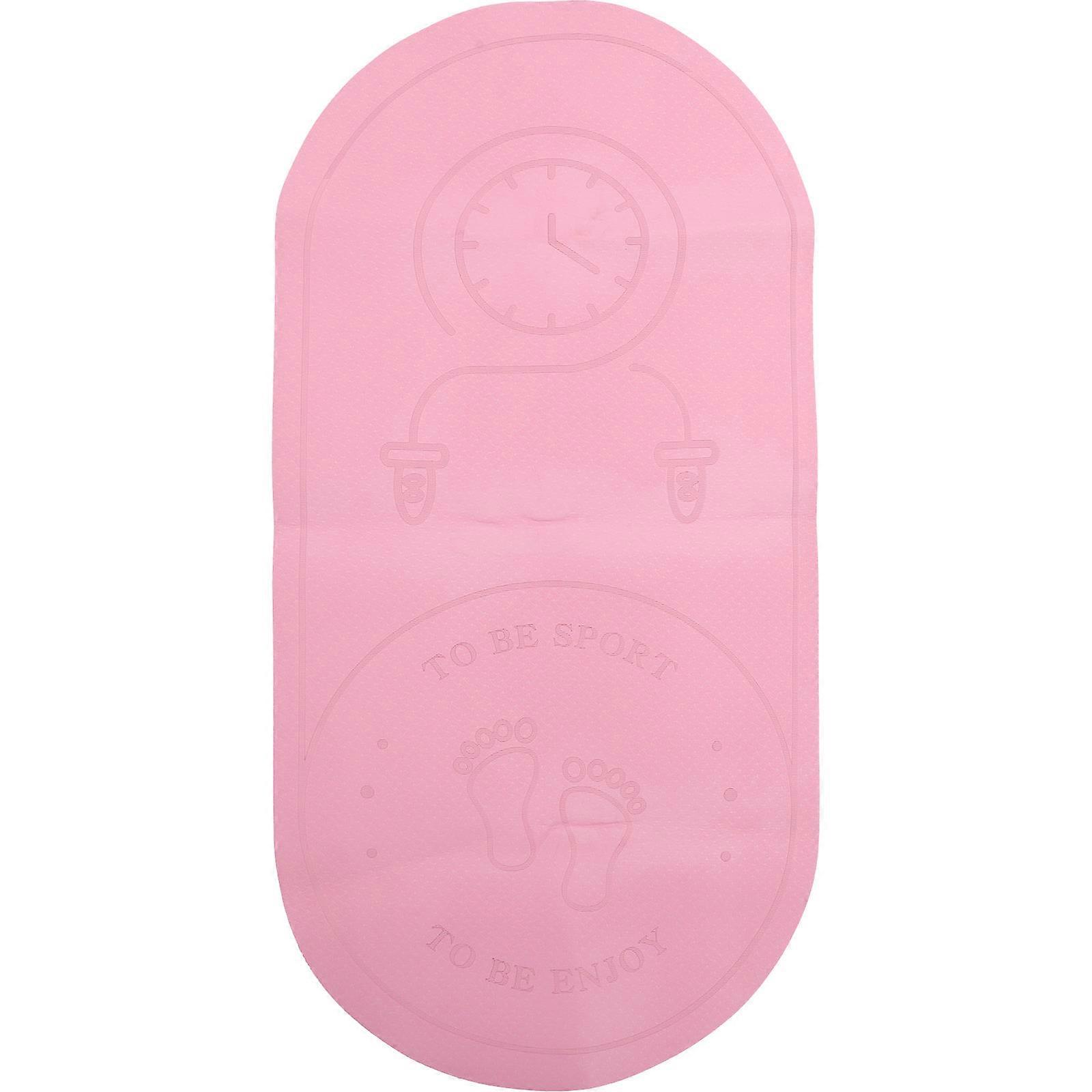 Noise Reduction Mat Exercise Mat for Home 1Set Pink