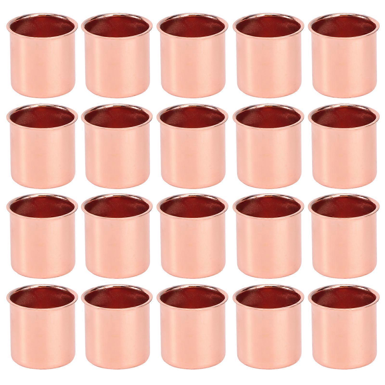 20Pcs Candle Holders for Candlelight Dinner Decor Desktop Candlestick