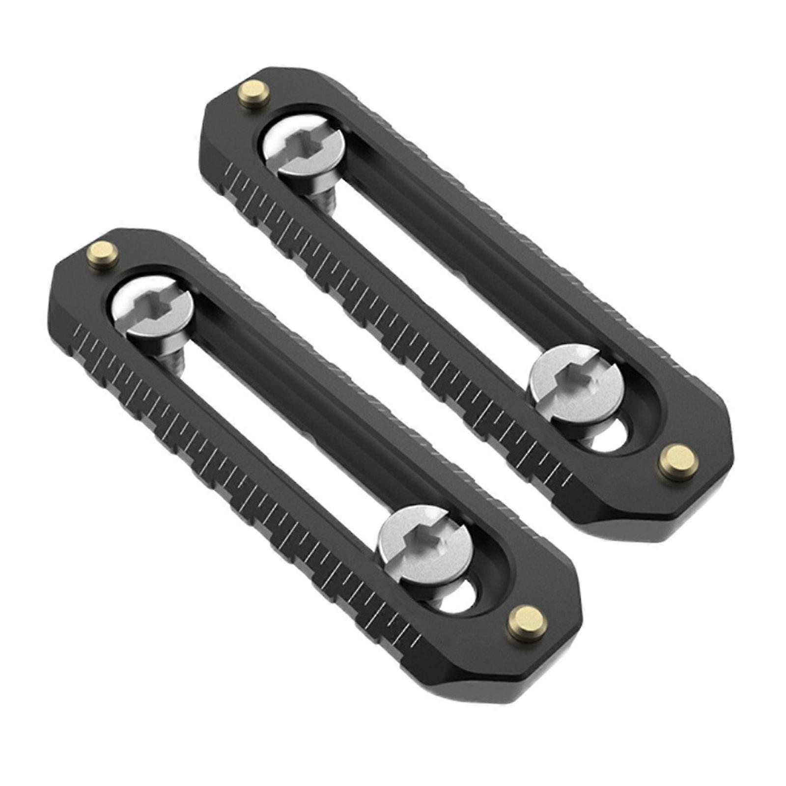 Mini Alloy Rail 46/70mm Quick Release for Efficient Camera Cage Assembly and Accessory Compatibility Multicolor
