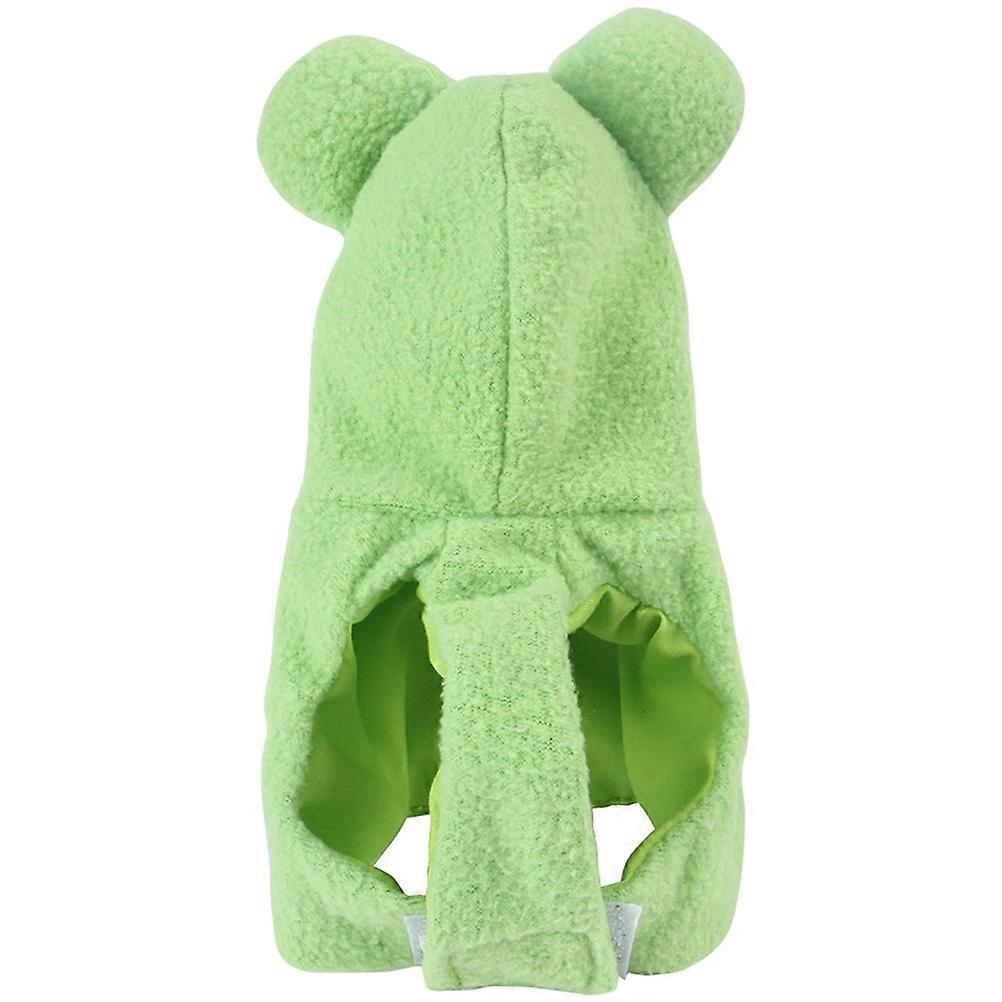 Funny Parrot Clothes for Birds – Soft Frog Costume for Halloween & Parties with Easy Clean Design and Lining