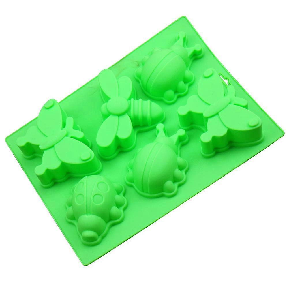 Fondant Silicone Mold Nonstick for Home Kitchen Dragonfly Design 1Pack