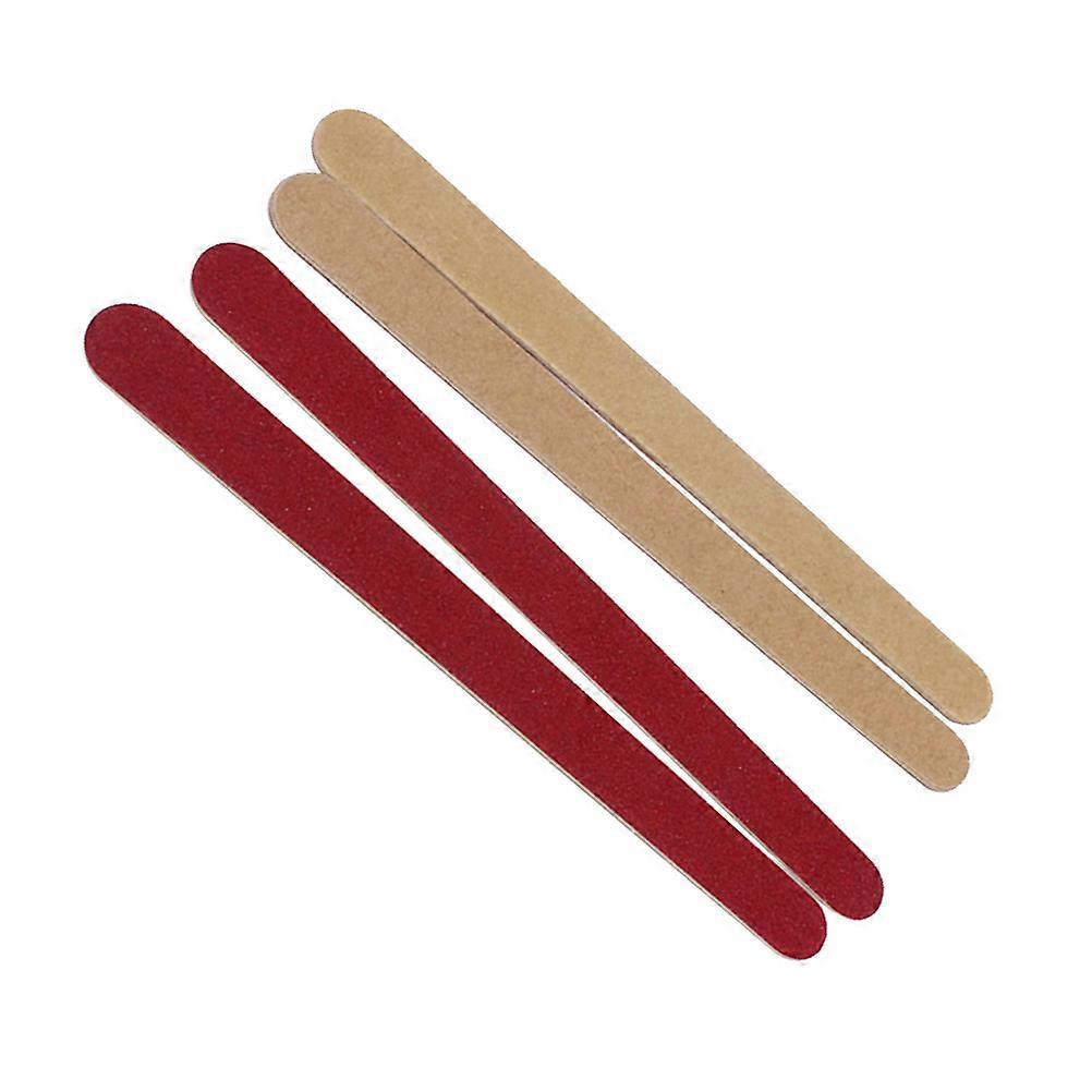 100pcs Nail Files for Polishing with Assorted Color Grit Sanding Block 11.5cm
