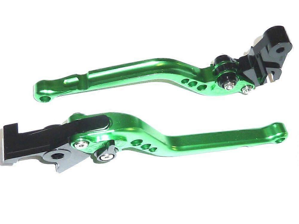 Ισχύει για KAWASAKI ZZR600 2005-2009 LONG GREEN BRAKE & ΜΟΧΛΟΙ ΣΥΜΠΛΕΚΤΗ SET TRACK ROAD TS164