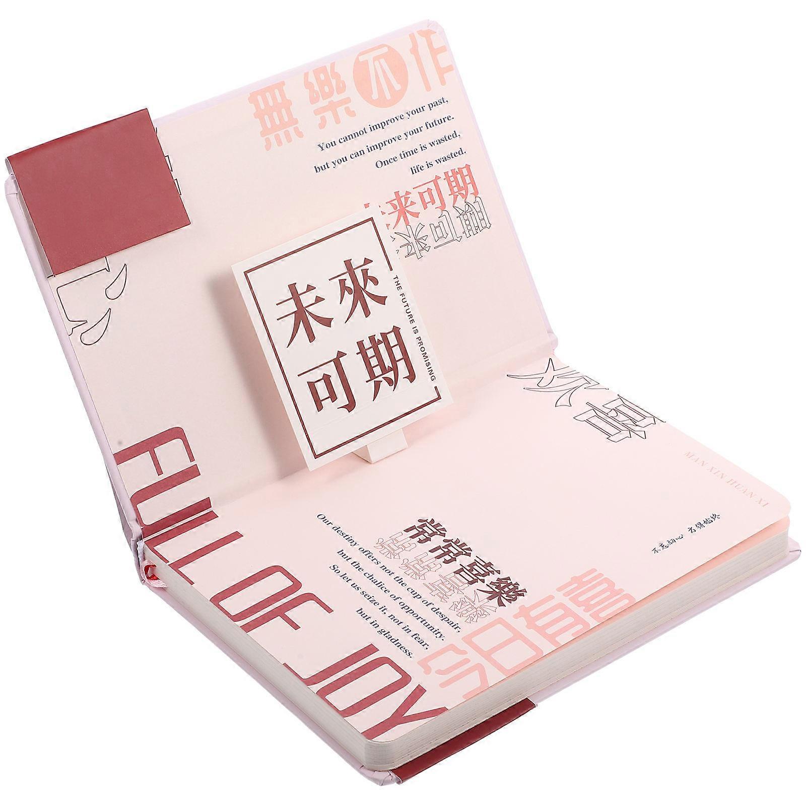 Schedule Notepad Notebook Home Use Office Workers Rectangular Paper Creative Writing 1Pack