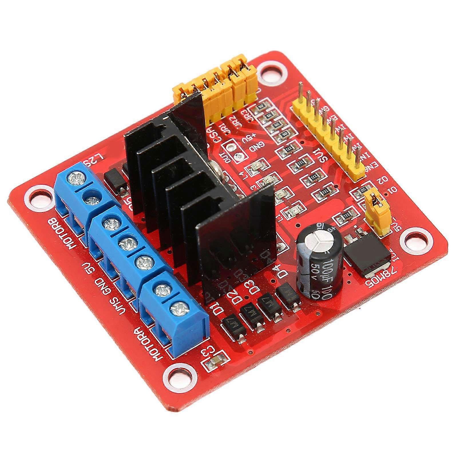 L298N Dual H Bridge DC Stepper Motor Driver Module Multifunctional Motor Controller Board