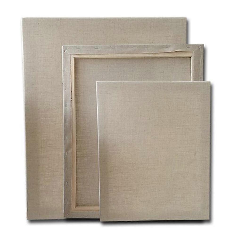 15x20cm Square Cotton Wood Canvas for Oil Painting Custom Stretched Artist Canvas with Solid Wood Frame White