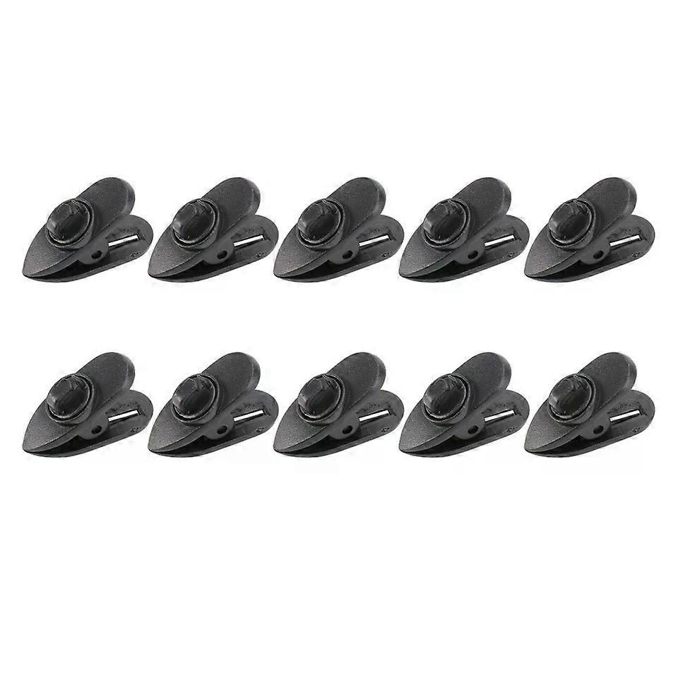 Headphone Cord Clamp, 10 Pcs Rotate Head Earphone Line Nip Holder