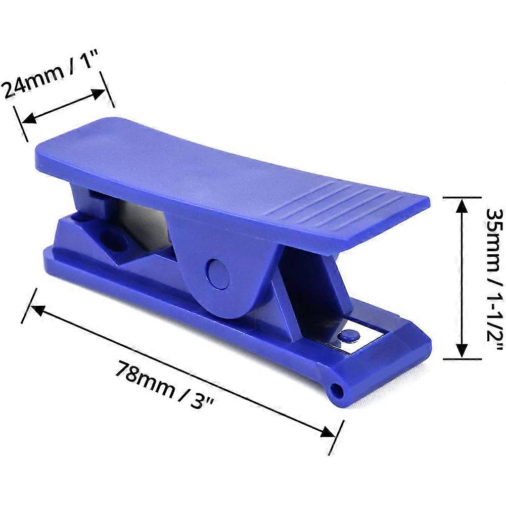 1PC Pipe Cutter Nylon Hose Plastic Cutter Pipe Cutting Tool Smooth Cutting 1/4" 3/8" 1/2" PVC, PE, PU, PA Drip Tubes