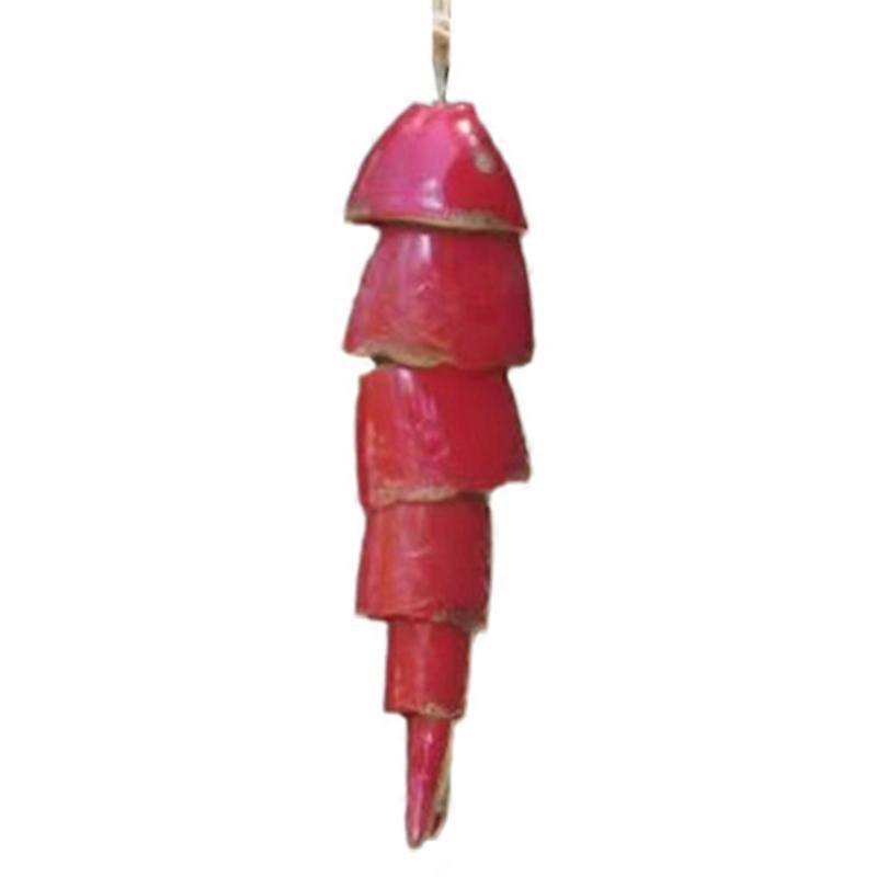 Colorful Koi Fish Wind Chime Metal Wind Bell Hanging Ornament Coastal Windchime