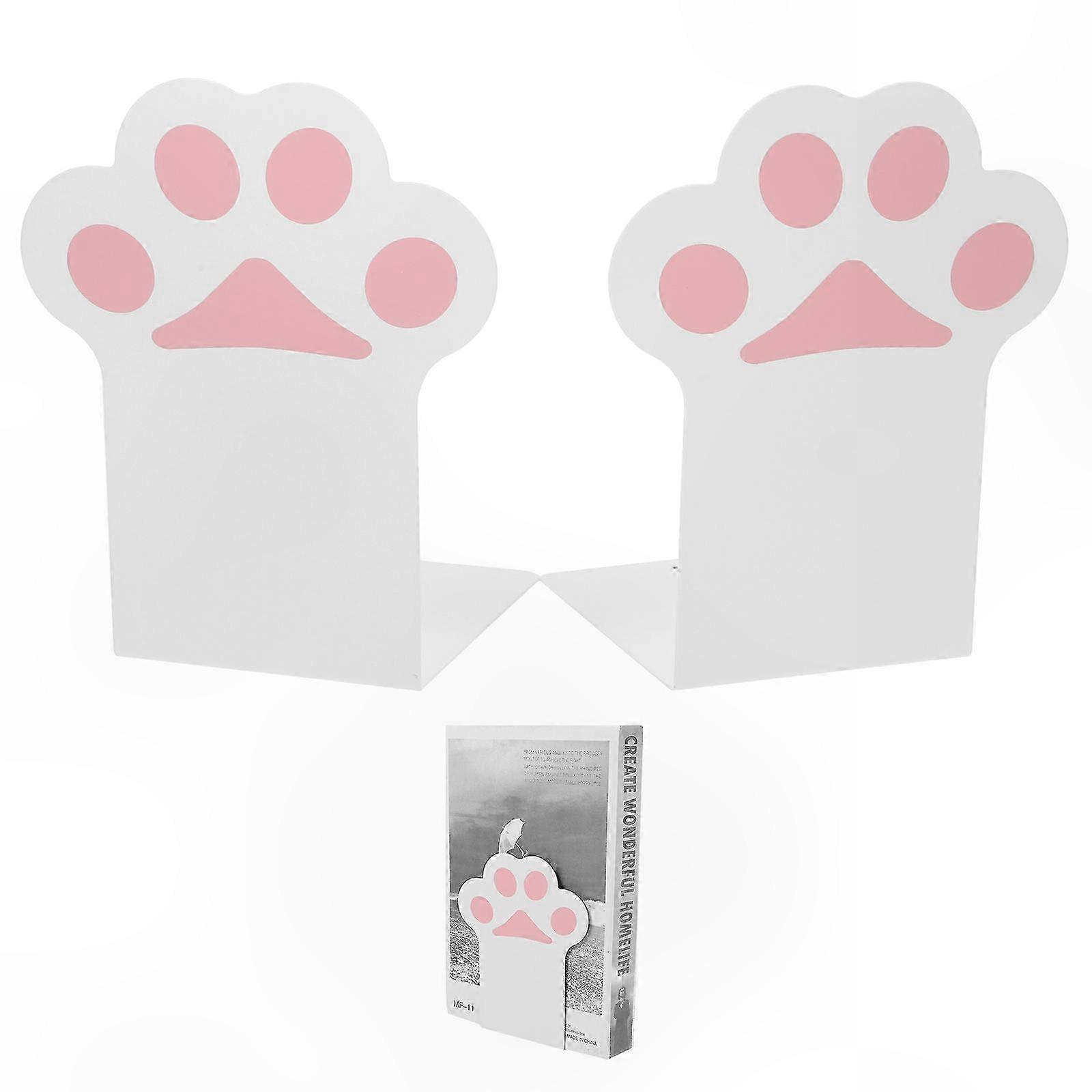 Set of 2 Decorative Bookends for Home Office Storage and Organization Stylish书房收纳书挡组合