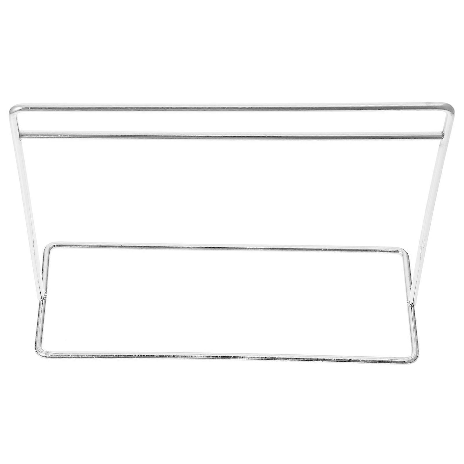 Mini Iron Rack Models Doll House Clothes Shelf for Decor