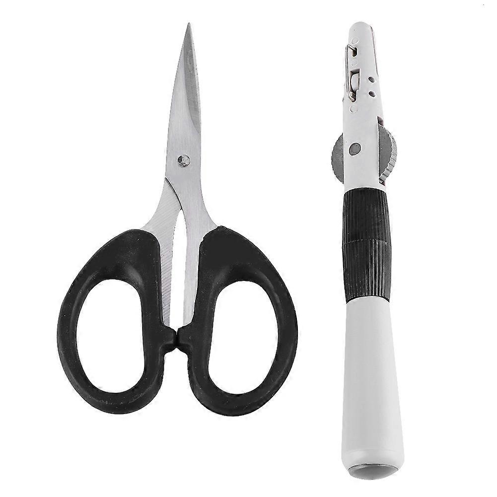 Portable Manual Fishing Hook Tier Line Tying Tool Sub line Tie Knots Tie Device Scissors