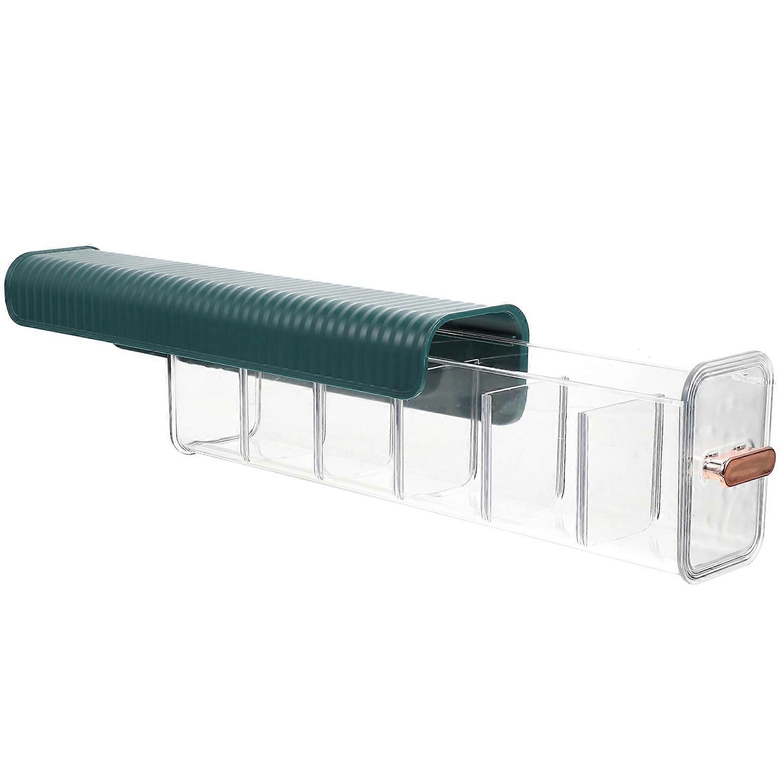 Plastic Wall Mounted Storage Box For Socks Underwear Intimate Apparel Moisture-Proof 1Pcs